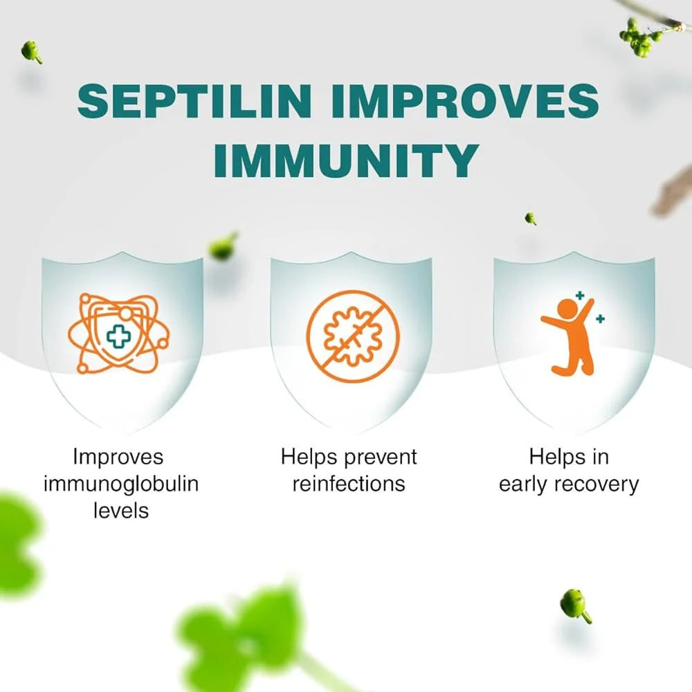 Himalaya Herbals - Septilin Syrup -200 ml - Pack of 1