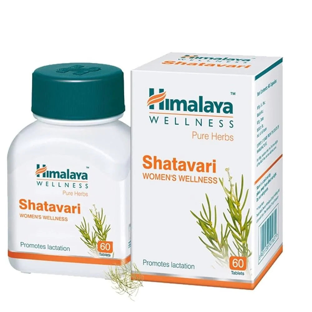 Himalaya Shatavari Supplement – Women’s Wellness – 60 Tablets