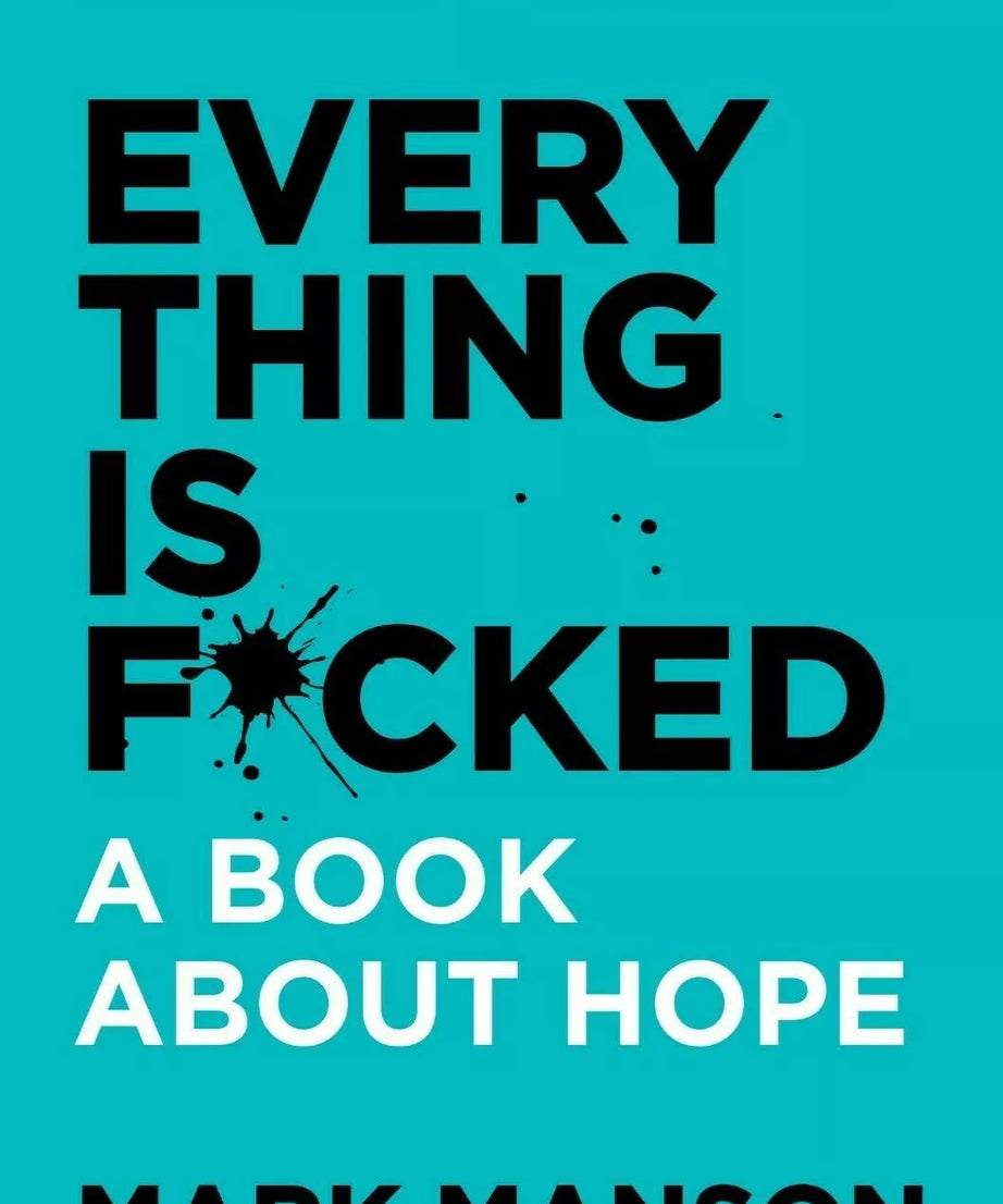 Subtle Art & Everything Is F*cked 2 Books Combo Boxed Set By Mark Manson NEW