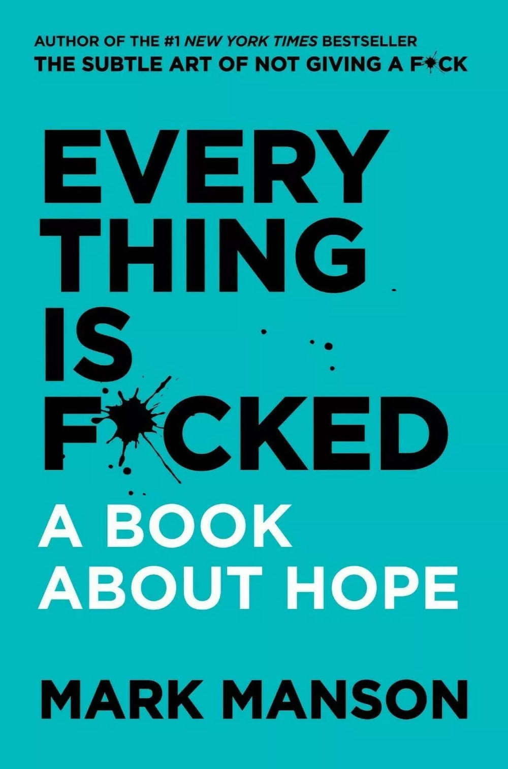 Subtle Art & Everything Is F*cked 2 Books Combo Boxed Set By Mark Manson NEW