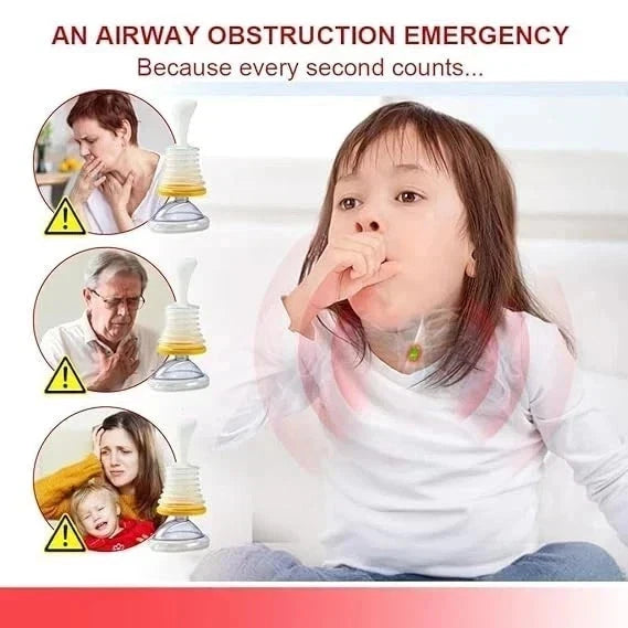 Anti Choke Suction Device Portable Life Saving Assist Device (pack of 2)