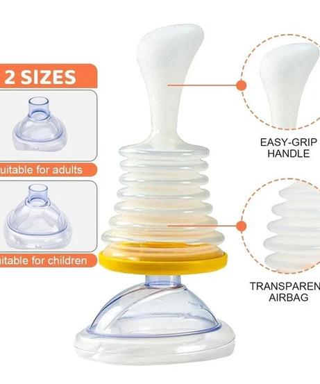 Anti Choke Suction Device Portable Life Saving Assist Device