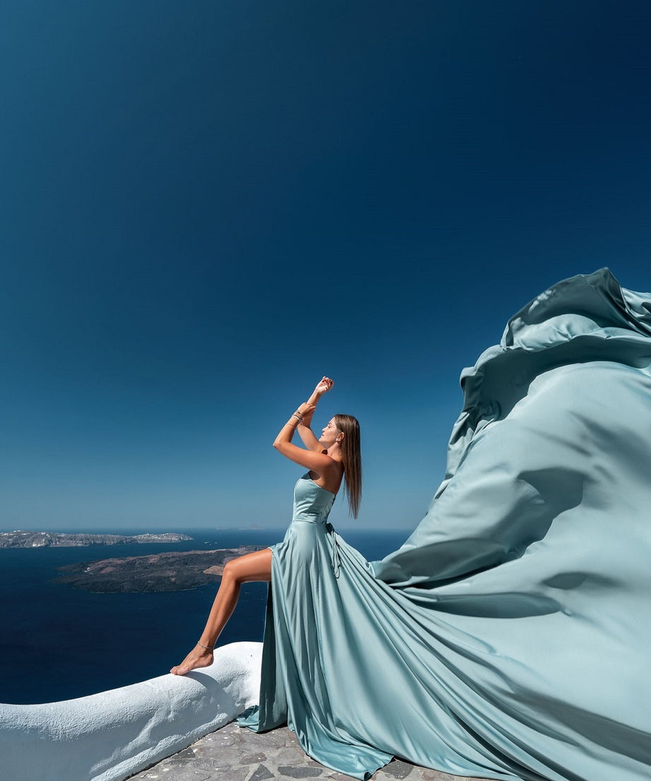 Long Flying Dresses | Flying Dress For Photoshoot | Long Train Dress
