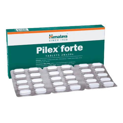 Himalaya Herbals Pilex Forte Tablets -60 Tabs