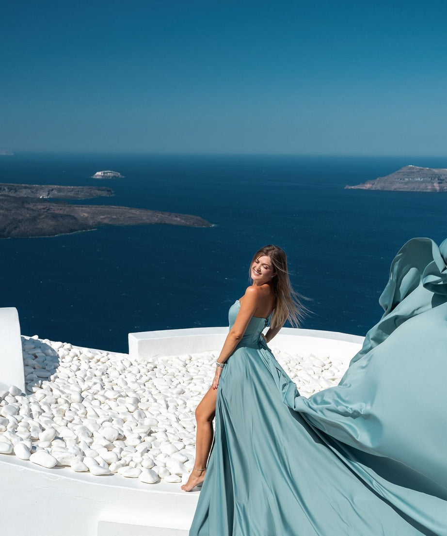 Long Flying Dresses | Flying Dress For Photoshoot | Long Train Dress